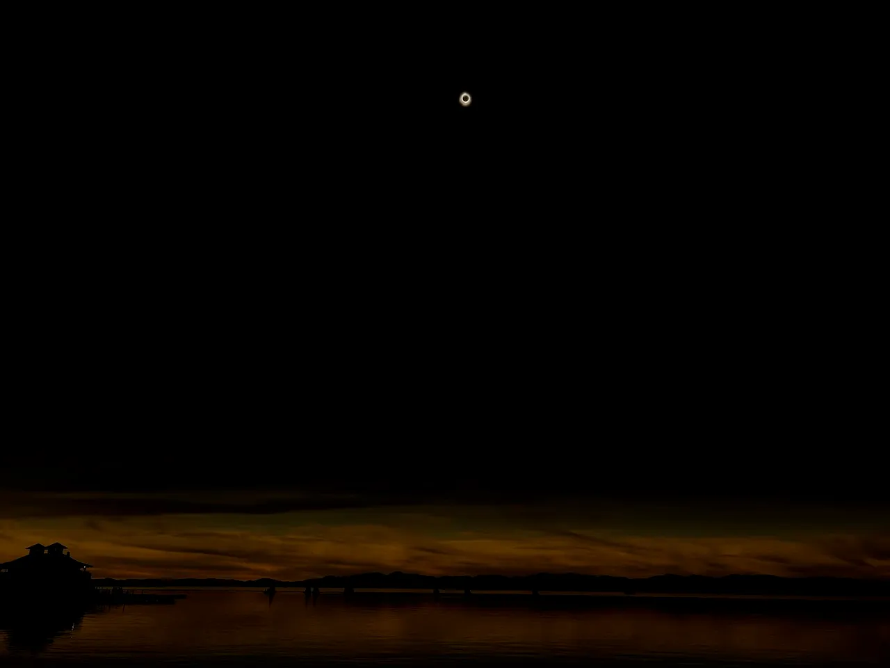 Eclipse over Burlington